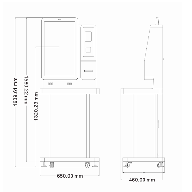 豪華型自助借還書機(jī)